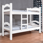 Beliche Absolut Estrutura 100% MDF Com proteção Lateral na Cama Superior