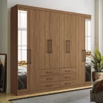 Guarda Roupa Master New Vip 8.6 Com 12 Prateleiras - Imagem 4