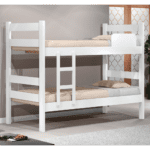 Beliche Solteiro Prisma Com Escada e Proteção Superior Para Colchão 088