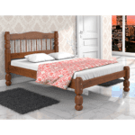 Cama Casal Palmo Madeira Maciça Mega Resistente
