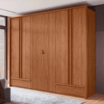 Guarda Roupa Democrata 6 Portas e 5 Gavetas - Imagem 2