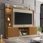 Estante Home Atlanta 2.01 Para TV De Até 65"