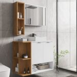 Gabinete Para Banheiro Com Cuba e Espelheira Ibiza