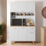 Kit Cozinha Lívia 6 Portas e 1 Gaveta - Imagem 2