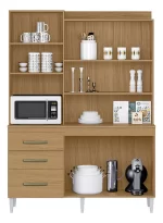 Kit Cozinha Compacta Mila 5 Portas e 3 Gavetas - Imagem 3