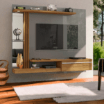 Painel Denver Com Espelhos Decorativos Para TV de Até 55" - Imagem 3