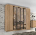 Guarda Roupa Valência Reflecta 6 Portas 6 Gavetas - Imagem 3