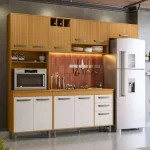 Cozinha Completa Barcelona 12 Portas 2 Gavetas