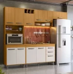 Cozinha Completa Barcelona 12 Portas 2 Gavetas