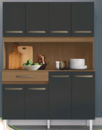 Kit de Cozinha Cleo 8 Portas - Imagem 2