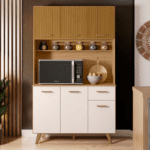 Kit Cozinha Lívia 6 Portas e 1 Gaveta