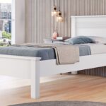 Cama Solteiro Barcelona C Ripas Largas em MDF