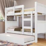 Treliche Solteiro Madri Conquista Com Escada e Proteção Superior Para Colchão 088