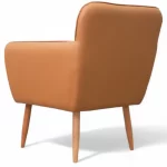 Poltrona Bélgica Estrutura em Madeira Maciça Espuma D26 - Imagem 3