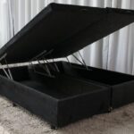 Base Baú Bipartido Sued Amortecedor Reforçado