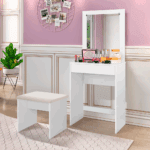 Penteadeira Sofia Com Banqueta e Espelho