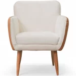 Poltrona Bélgica Estrutura em Madeira Maciça Espuma D26 - Imagem 2