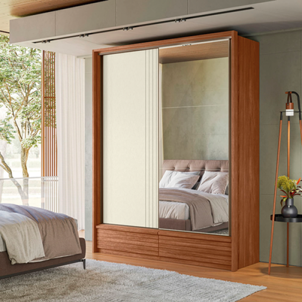 DEMOCRATA 2 PTS JATOBA AREIA